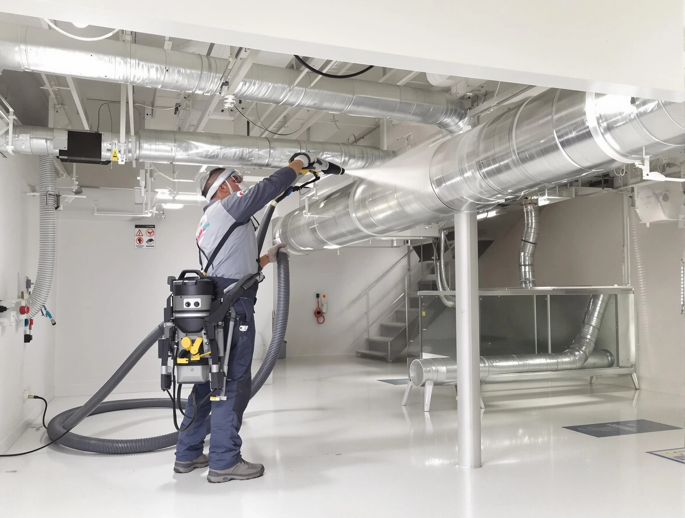 Professional central duct cleaning by Millersville Air Duct Cleaning in Millersville