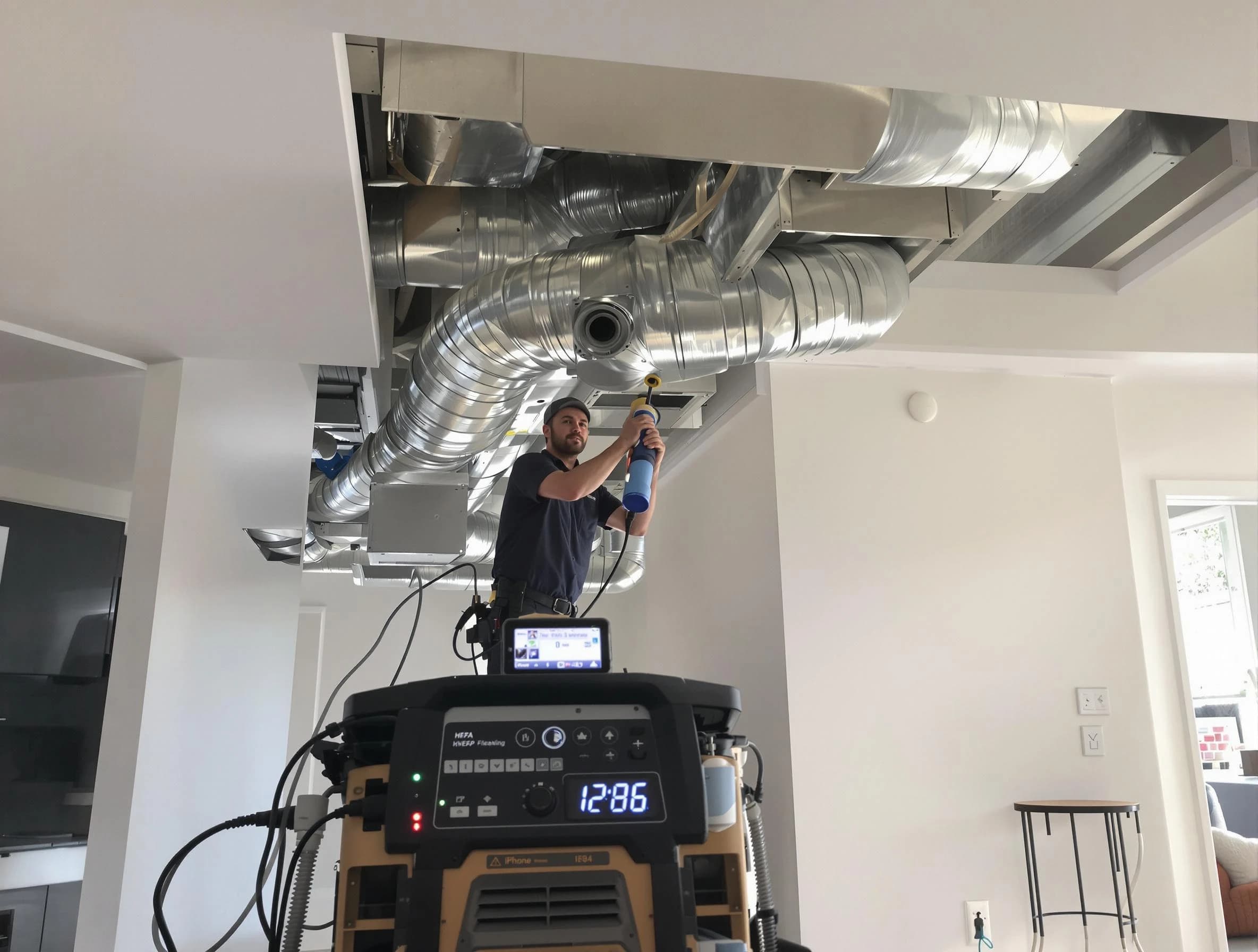 Advanced pure air duct cleaning by Millersville Air Duct Cleaning in Millersville
